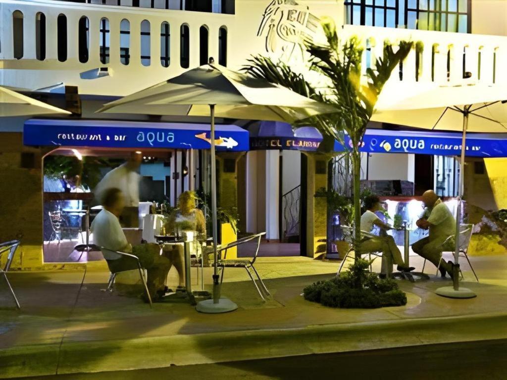 Flamingo Hotel Cozumel Bagian luar foto