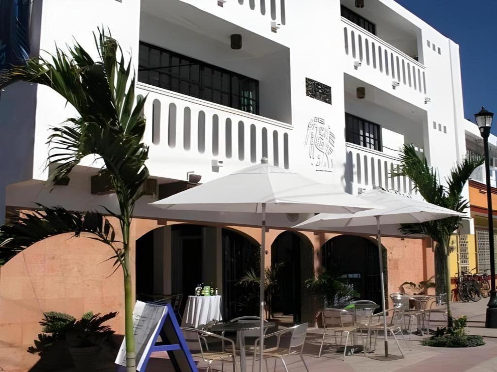 Flamingo Hotel Cozumel Bagian luar foto